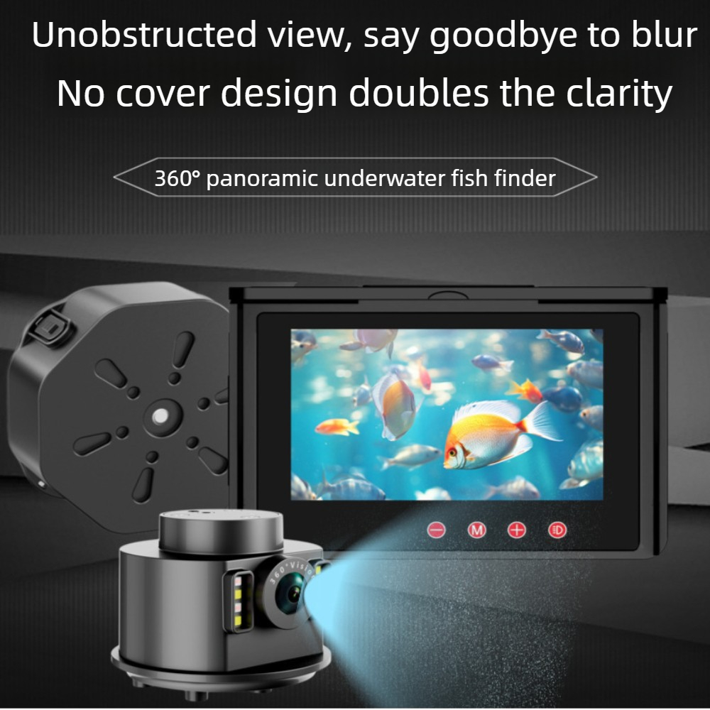 360° No-Cover Rotating Fish Fi - огляд і ціна Fishing Depth Finder