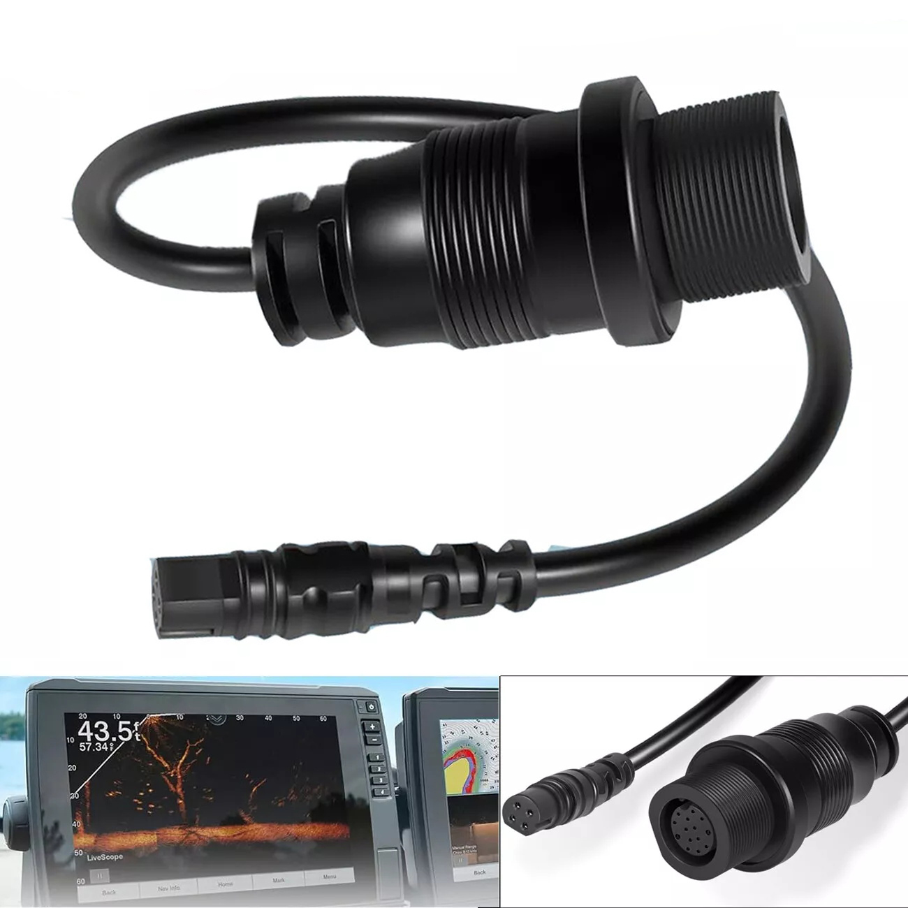 1852081 MKR-DSC-12 Adapter Cab - огляд і ціна Fish Finder Cable